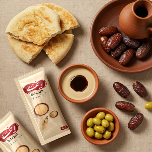 طحينة ريف سائلة أظرف 200ظرف *20جم