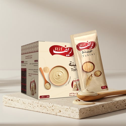 طحينة ريف سائلة اظرف 20جرام* 15ظرف