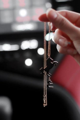 تعليقة سياره خيل