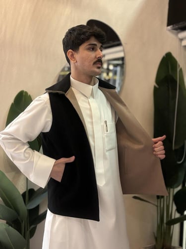 سديري جوخ دبل فيس فرو قلابي