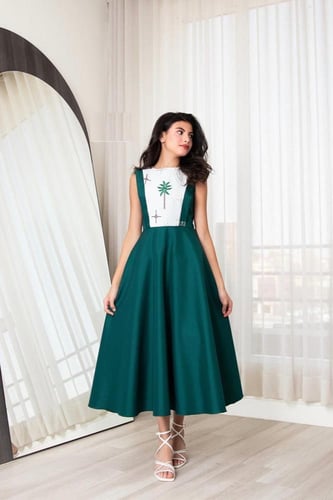 فستان اليوم الوطني أنيق