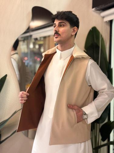 سديري دبل فيس بني و بيج