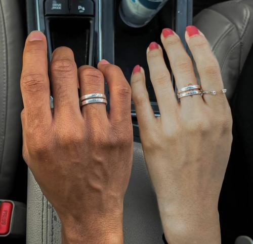 خاتم ملكي رجالي منقوش عليه الاسم حسب الطلب ضع اسمك...