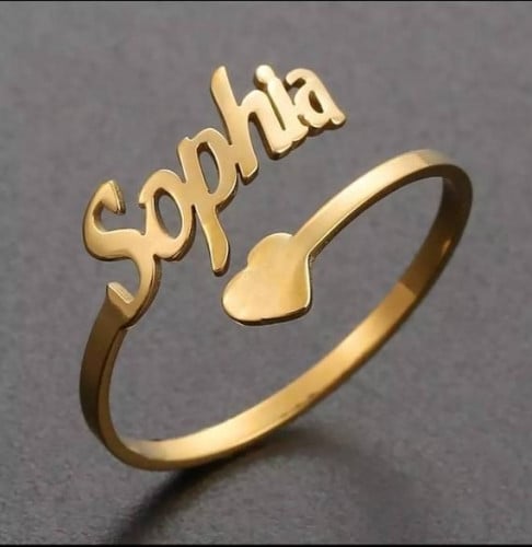 اسوارة بالاسم مع قلب متجر المهاء