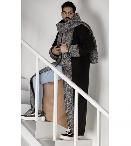 فروة دبل فيس مع شال