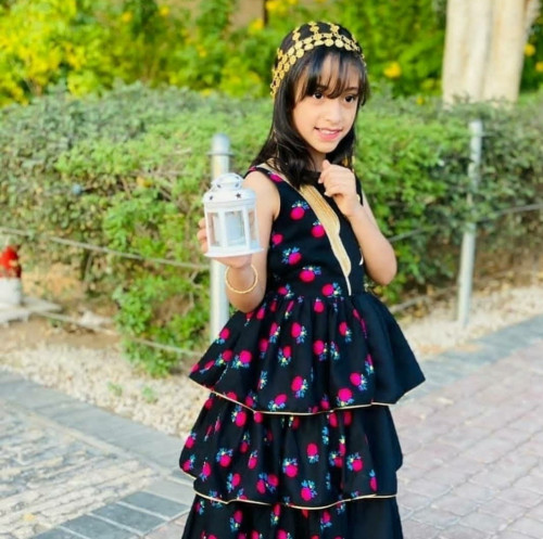 فساتن للأطفال شالكي مطرز