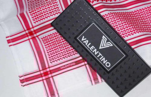 شماغ فالنتينو احمر 2024 الجديد