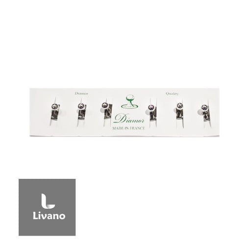 زرار تركيبة ثياب فضية فرنسية اصلية Dimors