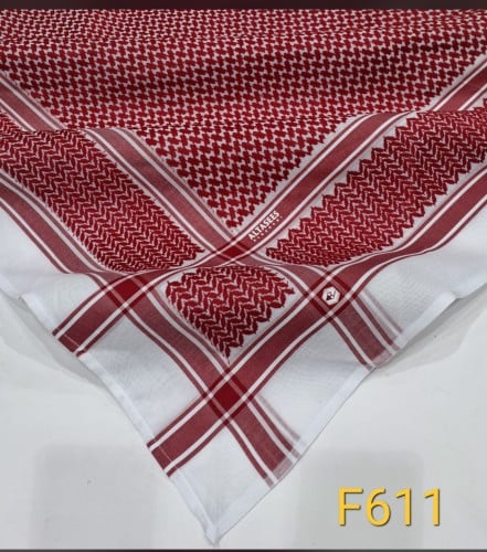 شماغ التاسيس احمر كلاسيك F611