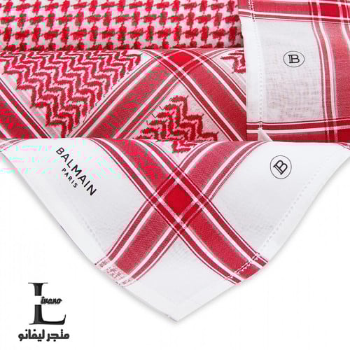 شماغ بالمان مودرن احمر موديل BِِA-R متجر ليفانو