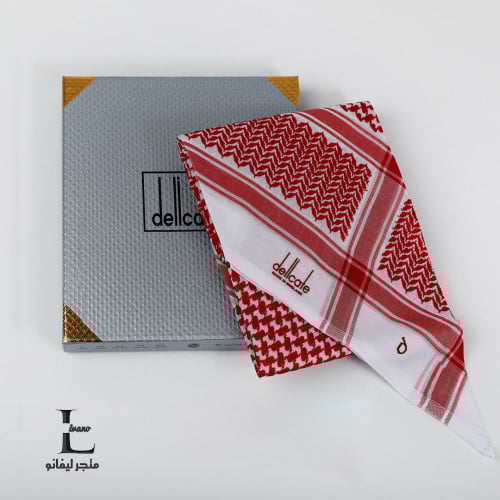 شماغ ديليكيت احمر دم غزال 2024 الجديد حصريا متجر ل...