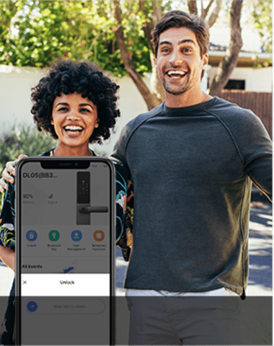 قفل باب الكتروني من ezviz موديل DL05 ببصمة الاصبع،...
