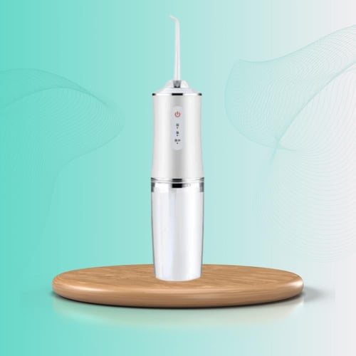 جهاز خيط الاسنان المائي+فرشه مائيه