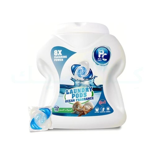 بينك كلين كبسولات تنظيف وتعطير الملابس 6 في 1 بقوة...