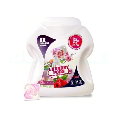 بينك كلين كبسولات تنظيف وتعطير الملابس 6 في 1 بقوة...