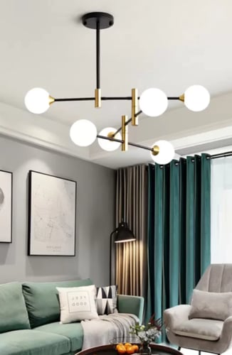 ثريا اوربت 4 لمبات من روسلين