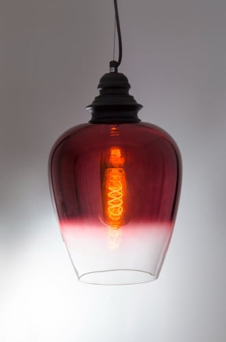 انارة معلقة E27 قزاز احمر انديز Andes من روسرام