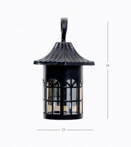 انارة جدارية E 27 اسود 30010 من روسلين