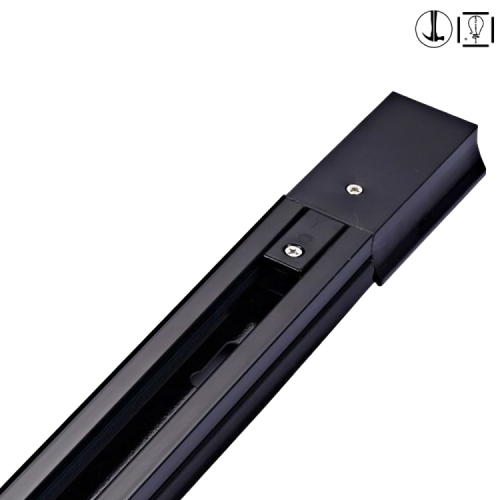 مسطرة تراك اسود 1 متر h r