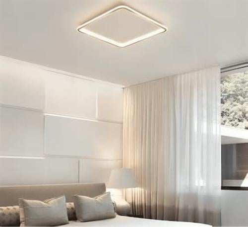 ثريا لطش لد ذهبي مربع 12-50011-550*550 من روسلين