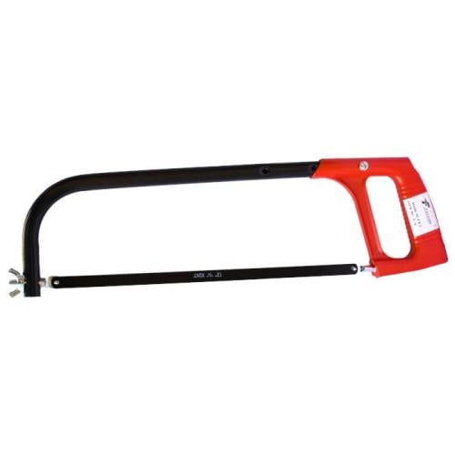 منشار حديد احمر يد بلاستيك