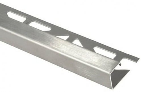 زاوية بلاط المنيوم مربع ارتفاع 10 ملم عرض 10 ملم ك...