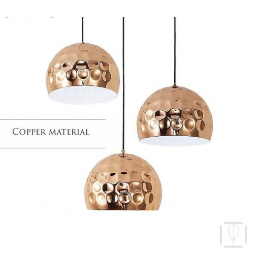 انارة معلقة قزاز نحاسي كوبر Copper من فور يو