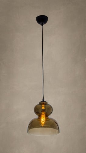 انارة معلقة E27 قزاز ذهبي شفاف مورسيا Murcie من رو...