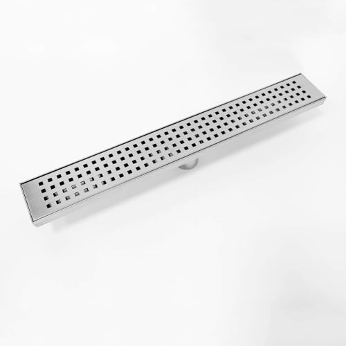 صفاية 40*10 كروم شبك ستيل مع رداد بفتحة وسط بي ار...