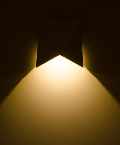 انارة جدارية 7254 جرم ابيض المنيوم روسلين