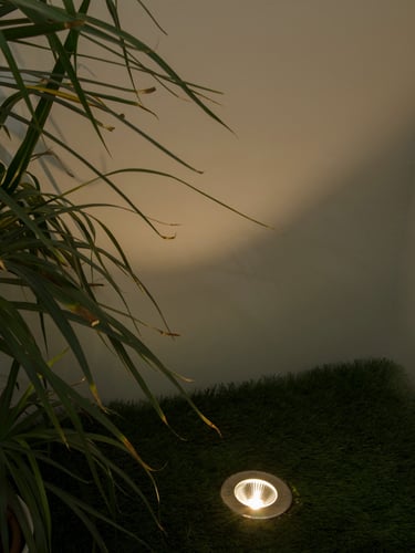 كشاف ارضي 4 بوصة لد اصفر 10 واط ماجيك