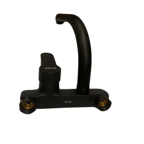 خلاط مجلى جدار اتوماتيك اسود نيو سانيت 36660