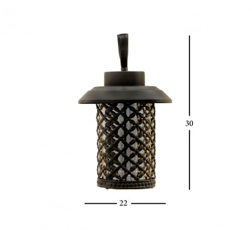 انارة جدارية E27 اسود 30025 روسلين