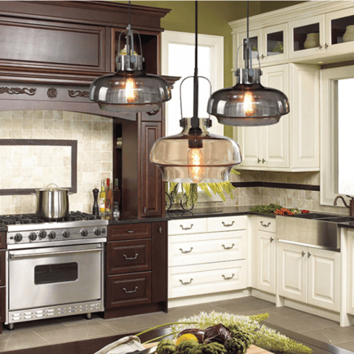 انارة معلقة E27 استيل ذهبي كايلا Kayla من روسلين