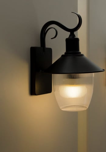 انارة جدارية E27 اسود 30022 من روسلين