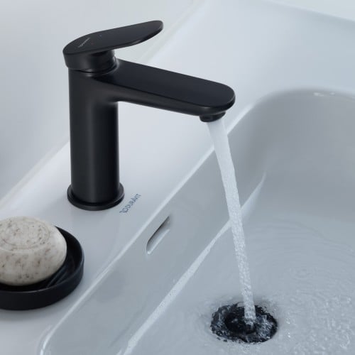 خلاط مغسلة اتوماتيك اسود ايطالي b y