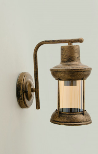 انارة جدارية E27 اسود 7003 من روسلين