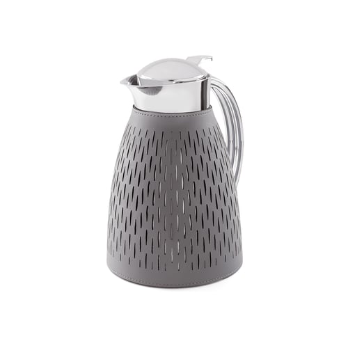 طقم ترامس جلد miracle رمادي