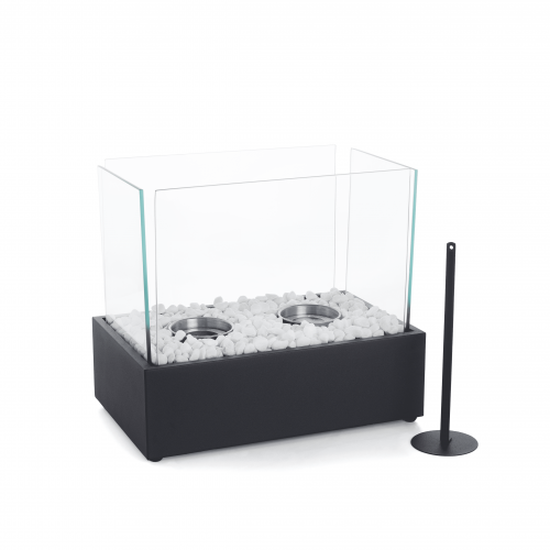 مدفأه ايثانول 2 عين + لتر ايثانول