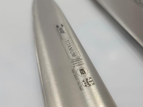 سكين شيف ايفو برتغالي متعدد المقاسات لون أخضر