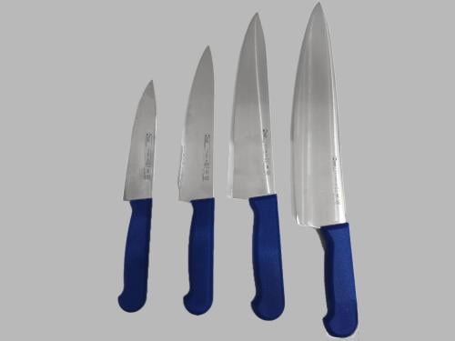 سكين شيف ايفو برتغالي متعدد الاحجام لون أزرق