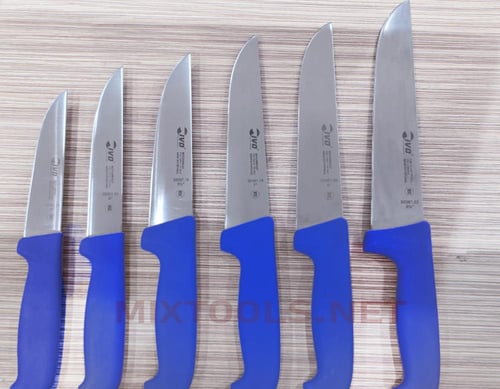 سكين ايفو برتغالي متعدد الاحجام لون أزرق