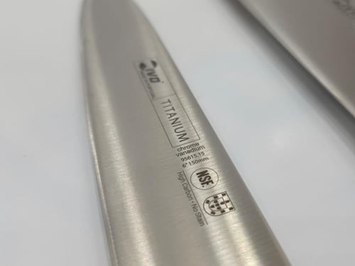 سكين شيف ايفو برتغالي متعدد الاحجام لون أزرق