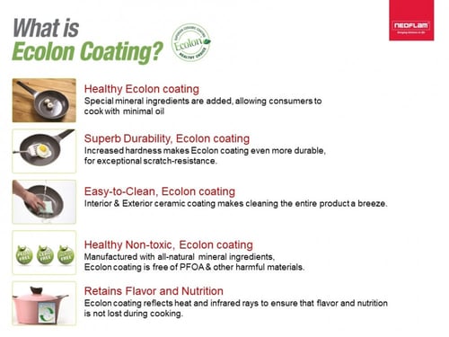 نيوفلام ايني جرانيت أواني طبخ كوري 20 قطعة متعدد ا...