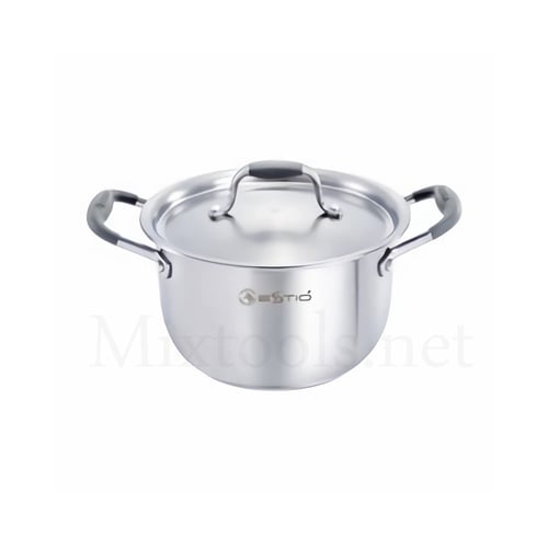 زيبرا estio قدر ستيل مقبض سيلكون مقاسات