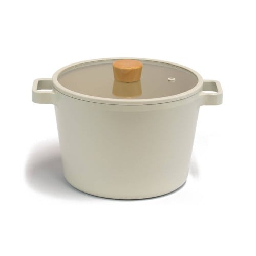 نيوفلام فيكا قدر سيراميك عميق فاخر مقاس 22 سم / 4,...