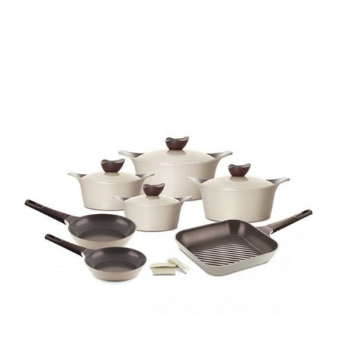 نيوفلام ايني سيراميك إيكولون طقم أواني طبخ كوري 11...