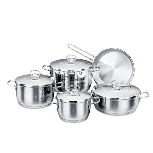 كوركماز استرا طقم قدور -حلل- الطبخ 9 قطع تركي -KOR...