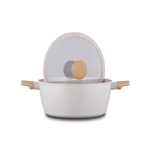 قدور سيراميك بقاعدة ستيل من كوركماز 7 قطع A2793