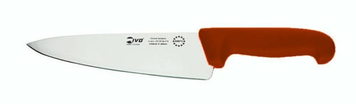 سكين شيف ايفو برتغالي متعدد الاحجام لون أحمر